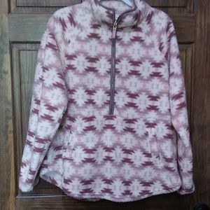 Maurices half zip sherpa jacket size 1x